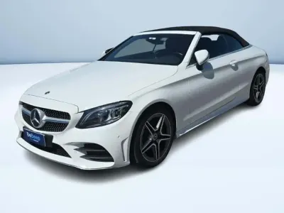 Usata Mercedes 220 Premium 194 CV (142 kW) 2022 Bianco Cabrio