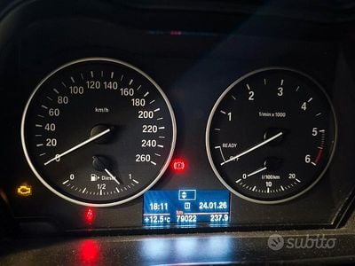 Usata BMW 116 Advantage 116 CV (85 kW) 2016 Grigio Utilitaria