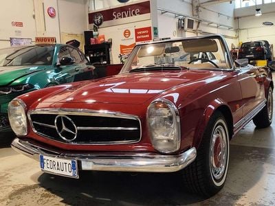 Usata Mercedes SL280 231 CV (169 kW) 1968 Rosso veneziano Cabrio