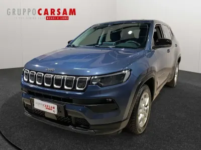 Usata Jeep Compass Longitude 131 CV (96 kW) 2021 Blu/azzurro SUV