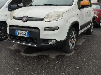 Usata Fiat Panda 4x4 S 75 CV (55 kW) 2013 Bianco Utilitaria
