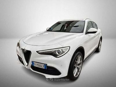 Usata Alfa Romeo Stelvio Executive 190 CV (139 kW) 2019 Bianco SUV