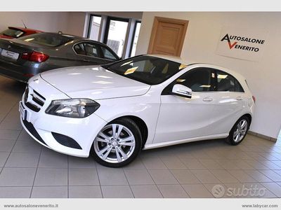 Usata Mercedes A160 89 CV (65 kW) 2014 Bianco Berlina