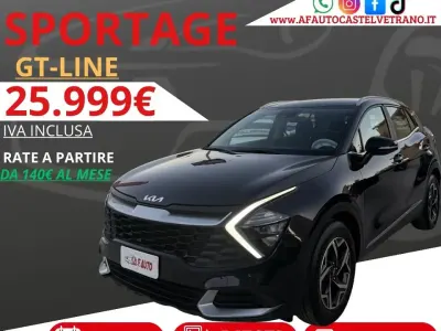 Usata Kia Sportage GT-Line 135 CV (99 kW) 2024 Blu SUV