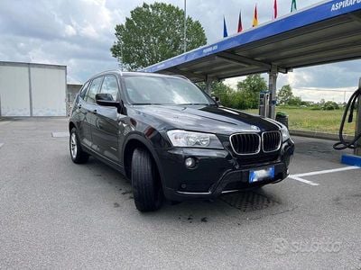 Usata BMW X3 Efficient Dynamics 184 CV (135 kW) 2012 Nero SUV