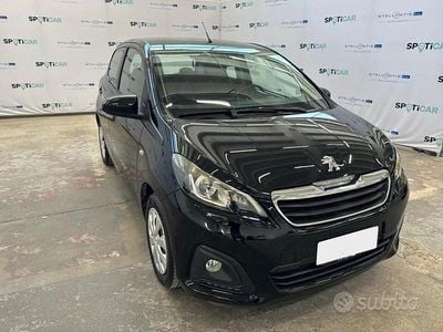 Usata Peugeot 108 Active 72 CV (52 kW) 2019 Nero Berlina