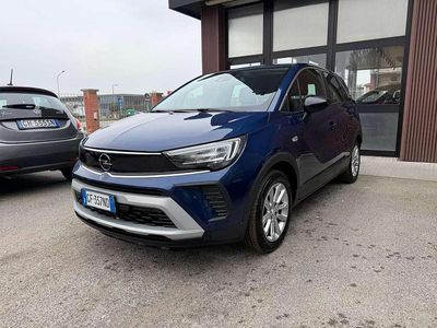 Usata Opel Crossland X Elegance 110 CV (80 kW) 2021 Blu/azzurro SUV