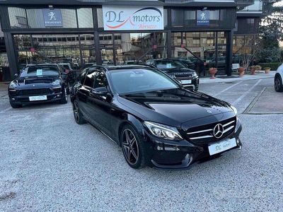 Usata Mercedes C200 Premium 136 CV (100 kW) 2019 Nero Station wagon
