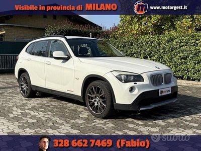 Usata BMW X1 Efficient Dynamics 204 CV (150 kW) 2010 Bianco SUV