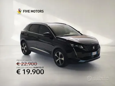 Usata Peugeot 3008 GT 131 CV (96 kW) 2021 Nero SUV