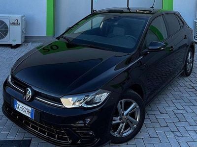 Usata VW Polo R-line 95 CV (69 kW) 2022 Nero Berlina