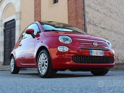 Usata Fiat 500 Lounge 69 CV (50 kW) 2017 Rosso Utilitaria