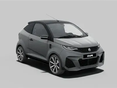 Nuova Aixam Coupe GTI 2026 Grigio Coupé