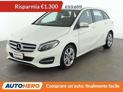 Bianco Usata 2017 Mercedes B180 Monovolume | 12.399 € (Buon prezzo)