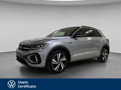 Usata VW T-Roc R-line 116 CV (85 kW) 2022 Grigio SUV