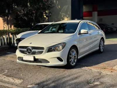 Usata Mercedes CLA200 Executive 136 CV (100 kW) 2016 Bianco Coupé