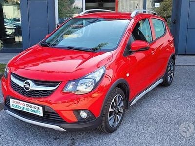 Usata Opel Karl Rocks 73 CV (53 kW) 2018 Rosso Utilitaria