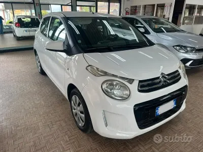 Usata Citroën C1 Live 69 CV (50 kW) 2015 Bianco Utilitaria