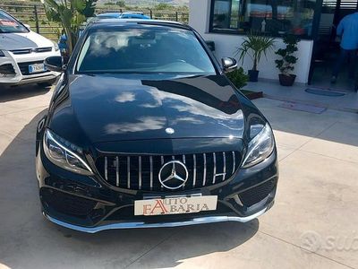 Usata Mercedes C220 Exclusive 170 CV (125 kW) 2015 Nero Berlina