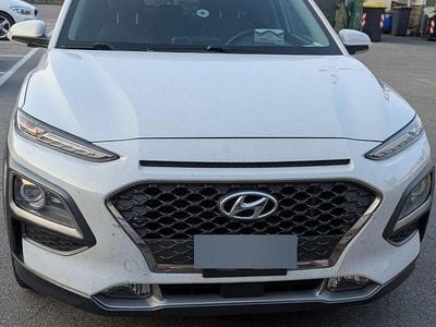 Begagnad Hyundai Kona Premium 136 HK (100 kW) 2019 Vit SUV