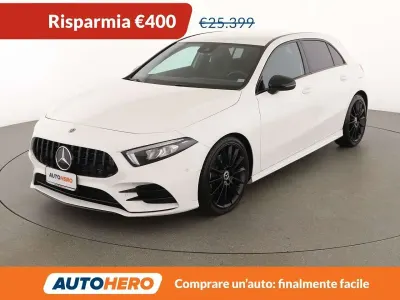 Usata Mercedes A220 AMG line 190 CV (139 kW) 2019 Bianco Berlina