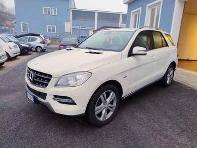 Usata Mercedes ML250 204 CV (150 kW) 2012 Bianco SUV