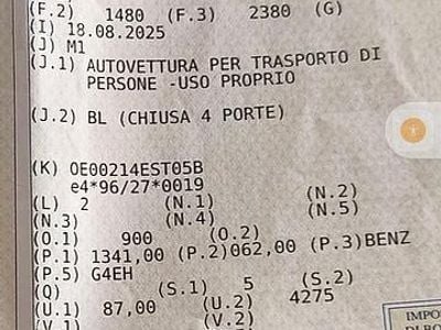 Usata Hyundai Accent 1998 Rosso Berlina