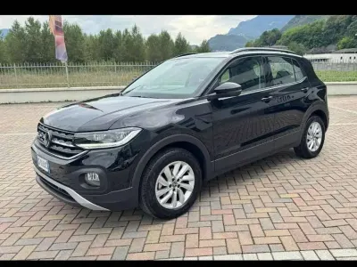 Usata VW T-Cross Advance 110 CV (80 kW) 2021 Nero SUV