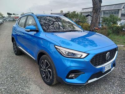 Usata MG ZS Luxury 111 CV (81 kW) 2023 Blu/azzurro SUV
