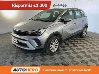 Usata Opel Crossland X Elegance 110 CV (80 kW) 2021 Grigio SUV
