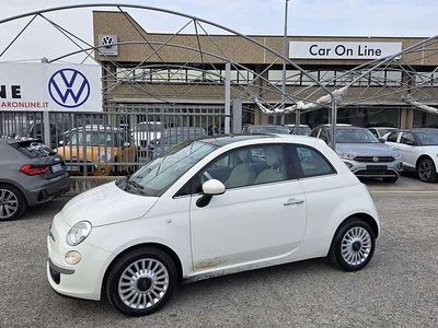 Usata Fiat 500 Lounge 69 CV (50 kW) 2012 Bianco Utilitaria