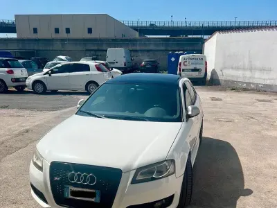 Usata Audi A3 S-Line 125 CV (91 kW) 2009 Bianco Utilitaria