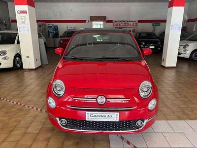 Usata Fiat 500C Dolcevita 69 CV (50 kW) 2024 111 rosso passione capote nera Cabrio