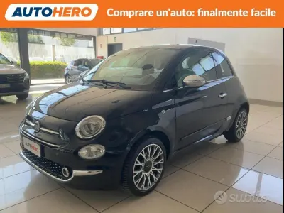 Usata Fiat 500 Lounge 69 CV (50 kW) 2019 Nero Utilitaria