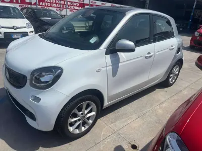 Usata Smart ForFour Passion 75 CV (55 kW) 2018 Bianco Utilitaria