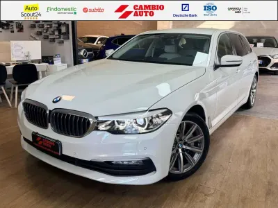 Begagnad BMW 530 M Sport 249 HK (183 kW) 2017 Vit Kombi