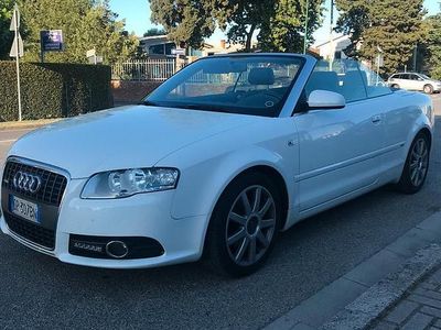 Bianco Usata 2008 Audi A4 Cabriolet S-Line Cabrio | 6900 €
