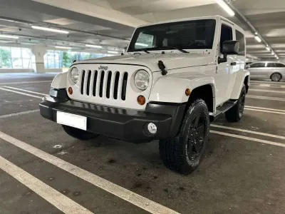 Usata Jeep Wrangler Sahara 200 CV (147 kW) 2012 Bianco SUV