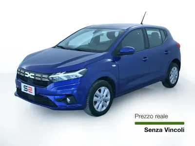 Usata Dacia Sandero Expression 91 CV (66 kW) 2023 Blu/azzurro Utilitaria