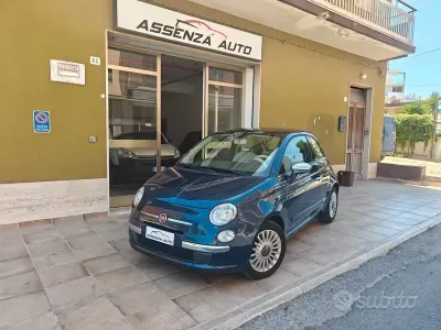 Usata Fiat 500 Lounge 69 CV (50 kW) 2008 Bluazzurro Berlina