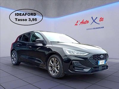 Usata Ford Focus ST-Line 125 CV (91 kW) 2024 Nero metallizzato Berlina