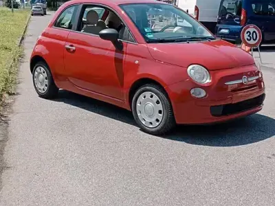 Usata Fiat 500 Pop 69 CV (50 kW) 2009 Rosso Cabrio