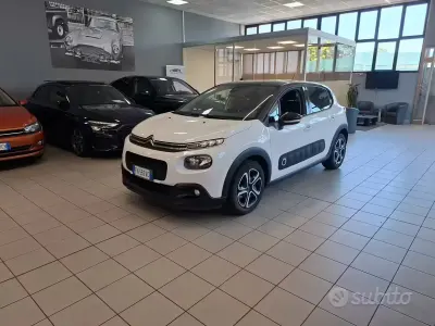 Usata Citroën C3 82 CV (60 kW) 2018 Bianco Utilitaria
