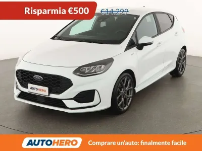 Usata Ford Fiesta ST-Line 125 CV (91 kW) 2022 Bianco Utilitaria