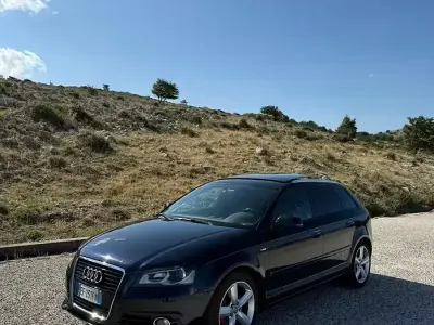 Usata Audi A3 S-Line 170 CV (125 kW) 2010 Blu Utilitaria