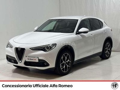 Usata Alfa Romeo Stelvio Executive 210 CV (154 kW) 2018 Bianco SUV