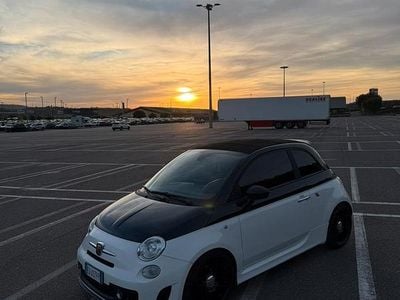 Usata Abarth 500 140 CV (102 kW) 2012 Bianco Cabrio