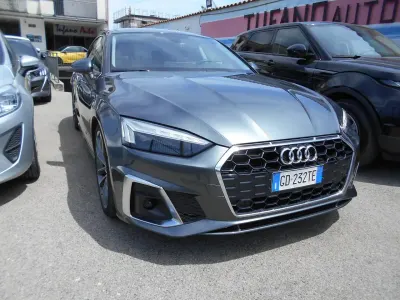 Usata Audi A5 203 CV (149 kW) 2020 Argento Coupé
