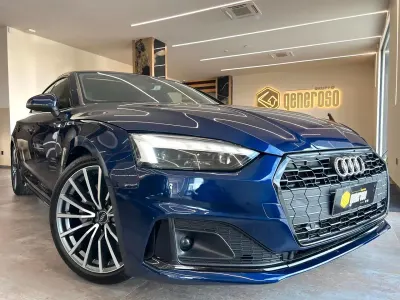 Usata Audi A5 S-Line 203 CV (149 kW) 2023 Blu Coupé
