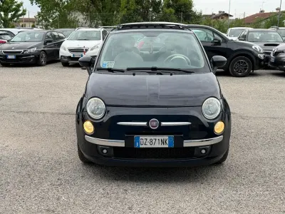 Gebraucht Fiat 500 Lounge 100 PS (73 kW) 2010 Schwarz Limousine